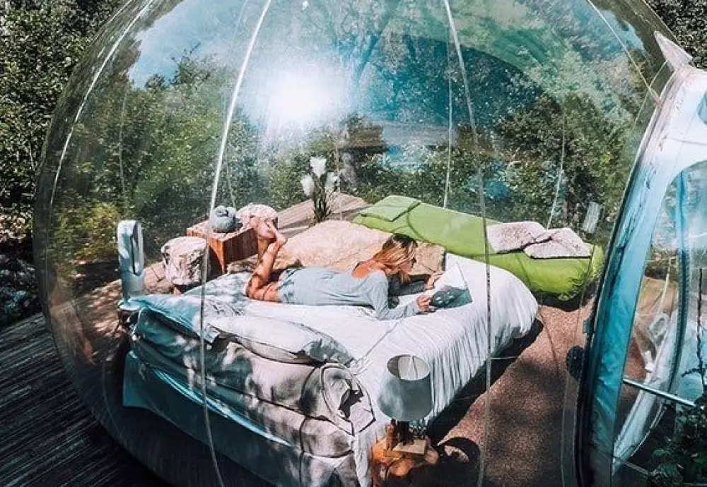 inflatable transparent bubble tent