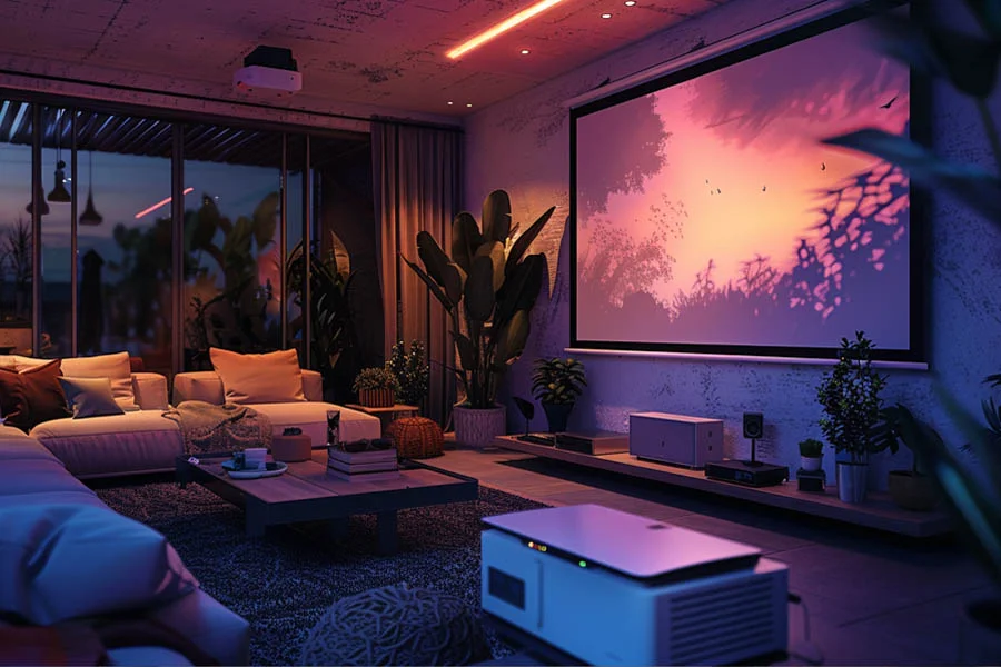 led home theater projector